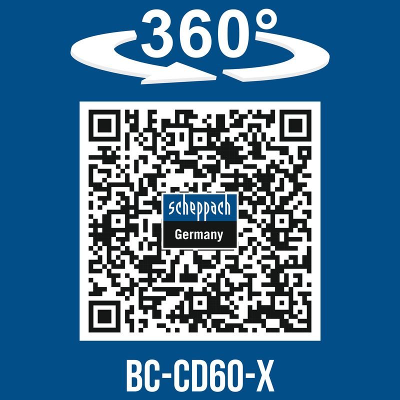 SCHEPPACH BC-CD60-X 20 V IXES AKU PŘÍKLEPOVÝ VRTACÍ ŠROUBOVÁK (BEZ BATERIE A NABÍJEČKY) - PŘÍKLEPOVÝ ŠROUBOVÁK BEZ AKU - AKU NÁŘADÍ