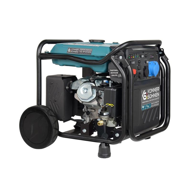 KÖNNER & SÖHNEN CZ KÖNNER & SÖHNEN INVERTOROVÁ BENZÍNOVÁ/LPG ELEKTROCENTRÁLA KS 8100I EG - INVERTOROVÉ ELEKTROCENTRÁLY - ELEKTROCENTRÁLY