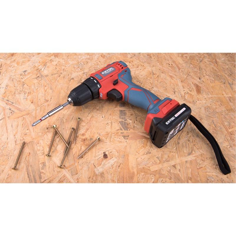 EXTOL PREMIUM VRTACÍ ŠROUBOVÁK AKU, BRUSHLESS, 12V LI-ION, 2AH, 8891152 - AKU ŠROUBOVÁK 12 V - AKU NÁŘADÍ