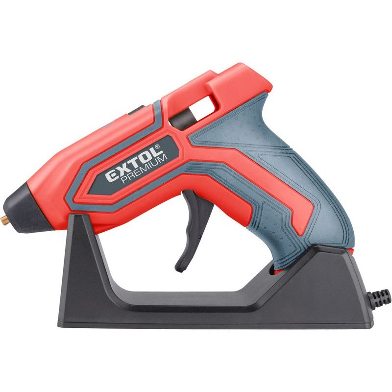 EXTOL PREMIUM PISTOLE TAVNÁ LEPÍCÍ AKU, ⌀7,2MM, 4V LI-ION, 1500MAH, 8891500 - LEPÍCÍ PISTOLE, TAVNÉ PISTOLE - ELEKTRICKÉ NÁŘADÍ