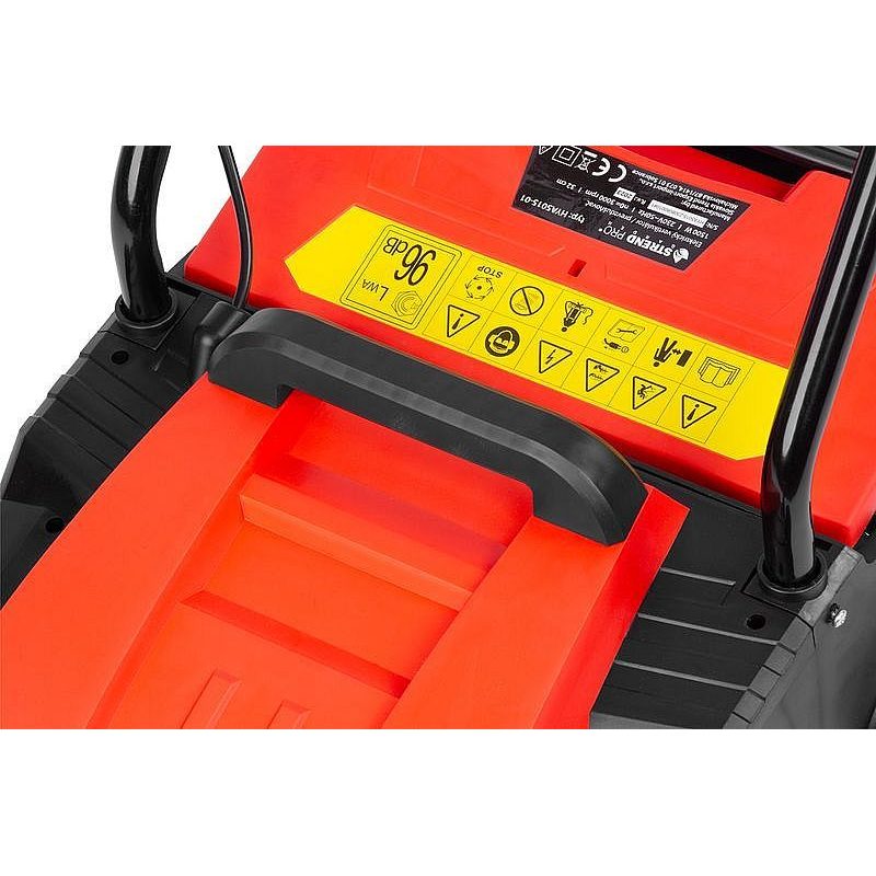 ELEKTRICKÝ VERTIKUTÁTOR HYA5015-01, 2V1, 1,5 KW, ZÁBĚR 32CM, PROVZDUŠŇOVAČ - ELEKTRICKÉ VERTIKUTÁTORY - ZAHRADA