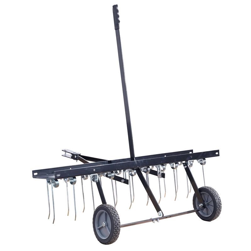 RIWALL PRO RDT 102 T PŘÍVĚSNÉ HRÁBĚ NA TRÁVNÍK 102 CM - PRO ZAHRADNÍ TRAKTORY - ZAHRADA