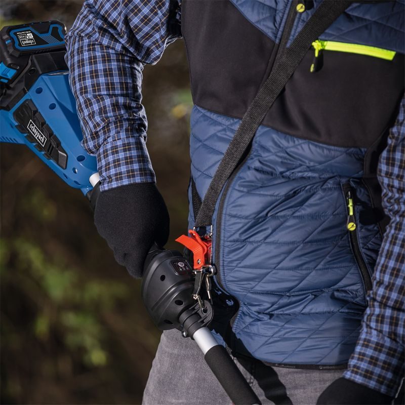 SCHEPPACH BC-MFH400-X-SET S2 20 V IXES AKU MULTIFUNKČNÍ STROJ 4V1 + 2X 2AH BATERIE + DUÁLNÍ NABÍJEČKA 2,4 A - MULTI-STROJE - ZAHRADA