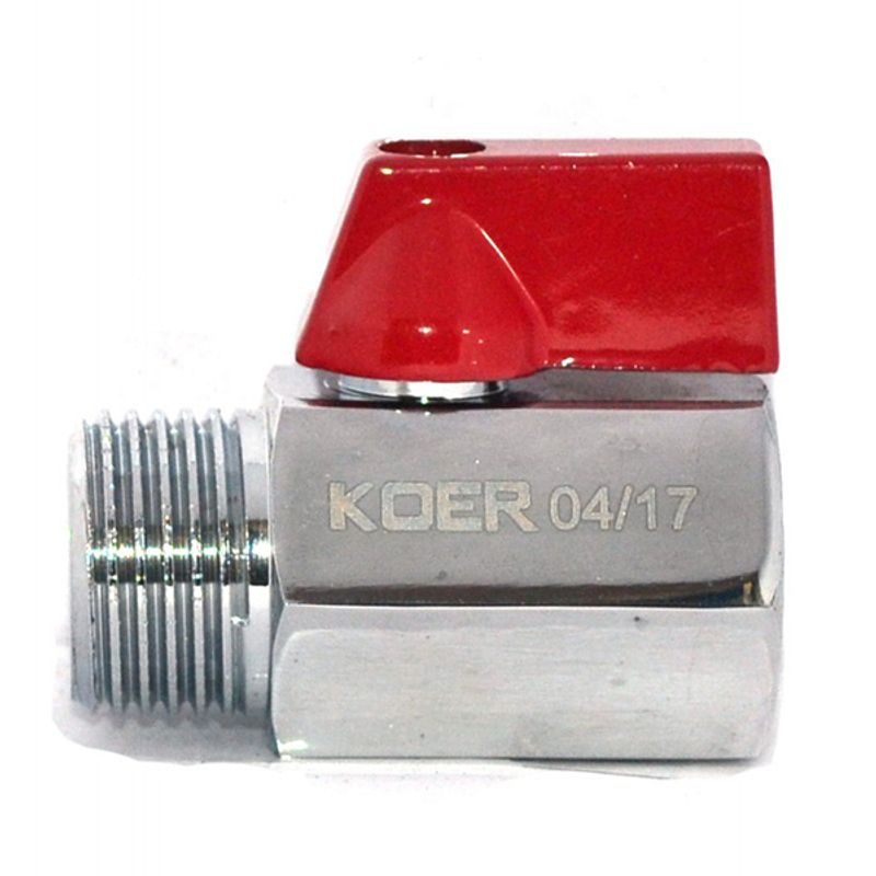 KOHOUT KULOVÝ „MINI“, KR.401 1/2"FM | KR.401 1/2"FM PROCRAFT - PŘÍSLUŠENSTVÍ (KOHOUTY, ŠROUBENÍ,...) - SANITA