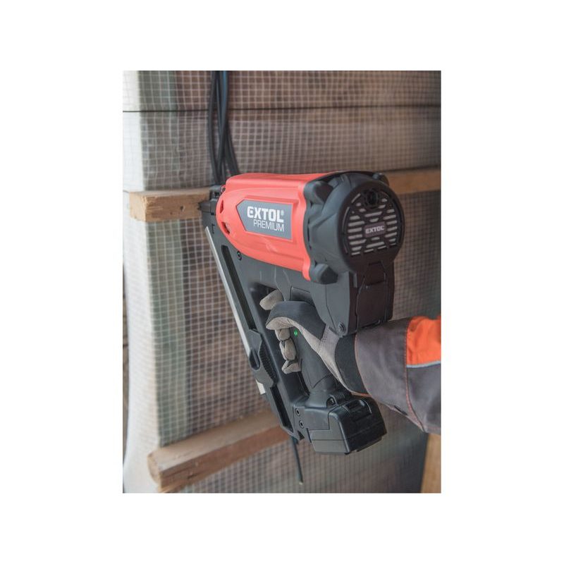 EXTOL PREMIUM HŘEBÍKOVAČKA NA KONSTRUKCE, PLYNOVÁ, 8894580 - AKU SPONKOVAČKY, HŘEBÍKOVAČKY - AKU NÁŘADÍ