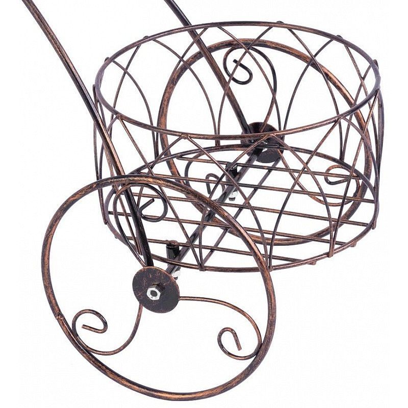 STOJAN NA TŘI KVĚTINÁČE, KOLO, DEKORACE - KVĚTINÁČE - DŮM A DOMÁCNOST, ELEKTRO..