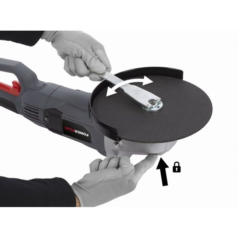 POWERPLUS POWE20030 ÚHLOVÁ BRUSKA 2 200 W - 230 MM - HOBBY UHLOVÉ BRUSKY - ELEKTRICKÉ NÁŘADÍ