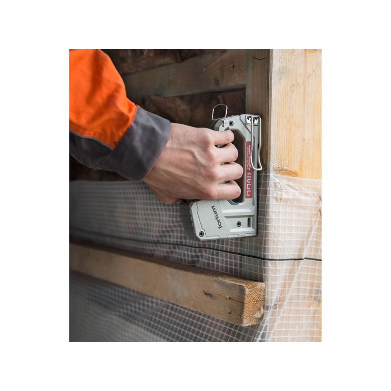 FORTUM PISTOLE SPONKOVACÍ 6FUNKČNÍ, 6-14MM VČETNĚ 100KS SPON, 4770704 - SPONKOVACÍ PISTOLE A SPONY - RUČNÍ NÁŘADÍ