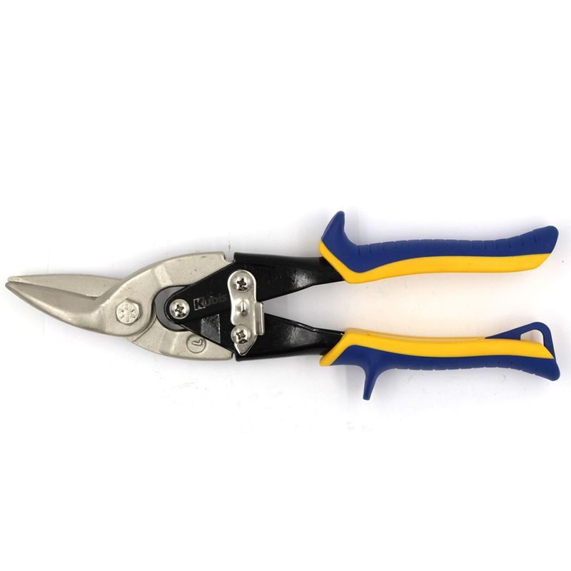 NŮŽKY NA PLECH PŘEVODOVÉ 250 MM CRV, LEVÉ, PONIKLOVANÉ | 02-05-0225 KUBIS - NŮŽKY NA PLECH - RUČNÍ NÁŘADÍ