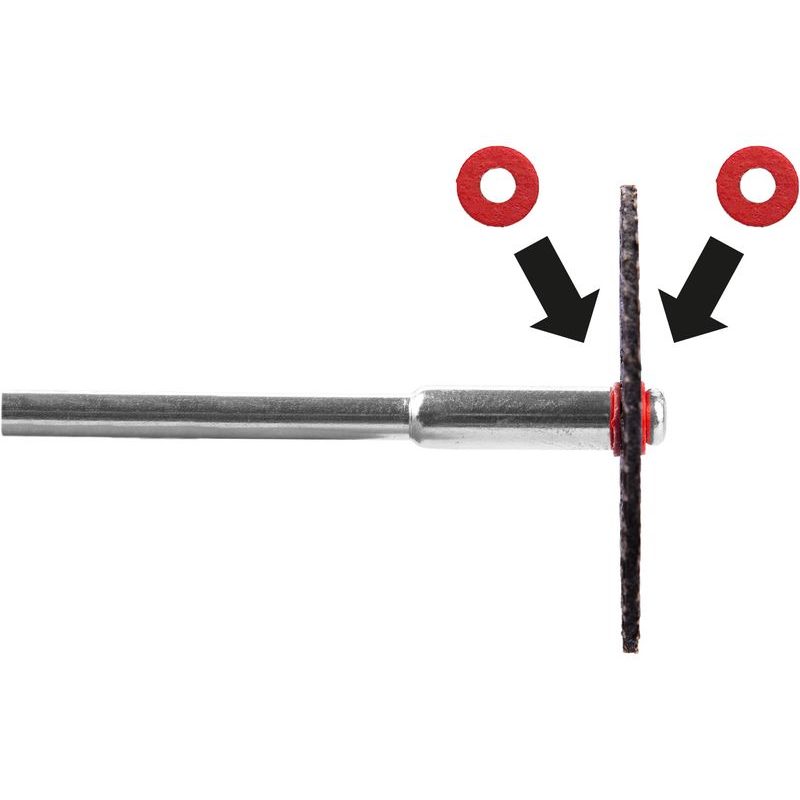 EXTOL CRAFT 903762 KOTOUČE ŘEZNÉ, SADA 100KS, 903762 - K PŘÍMÝM BRUSKÁM - PŘÍSLUŠENSTVÍ