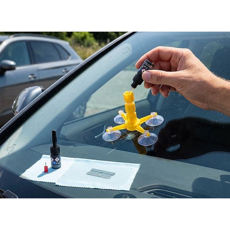 SADA NA OPRAVU ČELNÍHO SKLA, REPAIRKIT, 11-TI DÍLNÁ - AUTO-POTŘEBY - DÍLNA A GARÁŽ