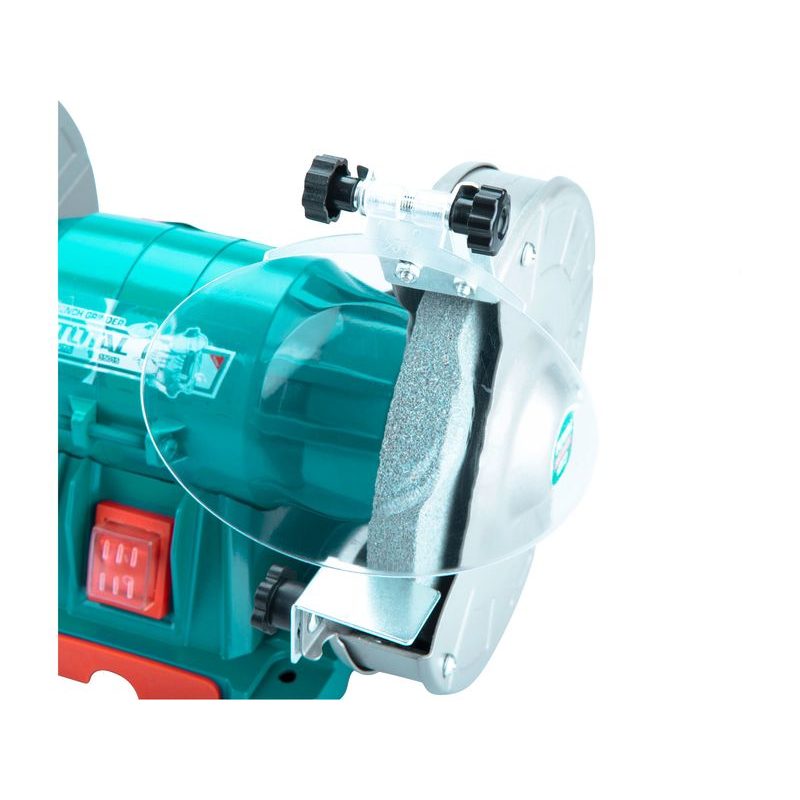 TOTAL BRUSKA STOLNÍ DVOUKOTOUČOVÁ, 150W, 150MM, INDUSTRIAL, TBG15015 - DVOUKOTOUČOVÉ BRUSKY - ELEKTRICKÉ NÁŘADÍ