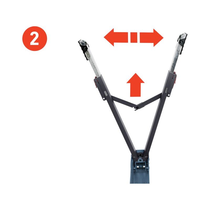 EXTOL PREMIUM KOZA STAVEBNÍ SKLÁDACÍ 1KUS, NOSNOST 550KG, VÝŠKA 60-85CM, 8859999 - PODPĚRY - DÍLNA A GARÁŽ