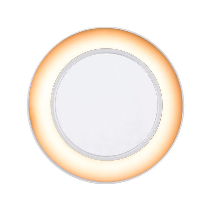 EXTOL LIGHT LAMPA STOLNÍ S LUPOU, USB NAPÁJENÍ, BÍLÁ, 2400LM, 3 BARVY SVĚTLA, 5X ZVĚTŠENÍ, 43161 - LED SVĚTLA - SVÍTIDLA