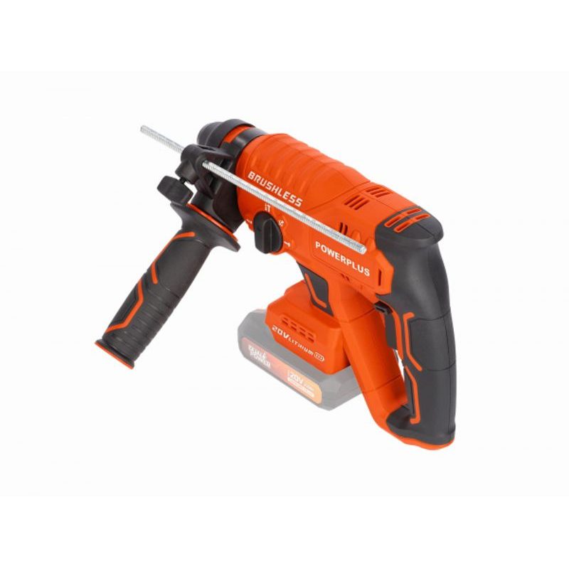 POWERPLUS POWDP15630 AKU KOMBINOVANÉ KLADIVO 20V BEZUHLÍKOVÉ (BEZ AKU) - AKU VRTACÍ, SEKACÍ A KOMBINOVANÁ KLADIVA - AKU NÁŘADÍ