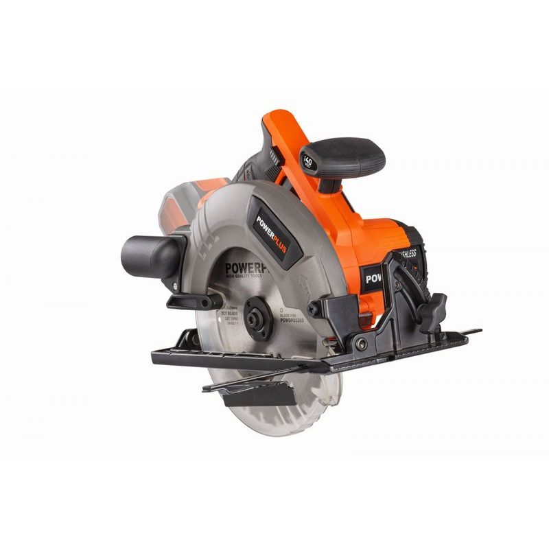 POWERPLUS POWDP25260 AKU OKRUŽNÍ PILA 40V 190MM BEZUHLÍKOVÁ (BEZ AKU) - PILY 190MM - AKU NÁŘADÍ
