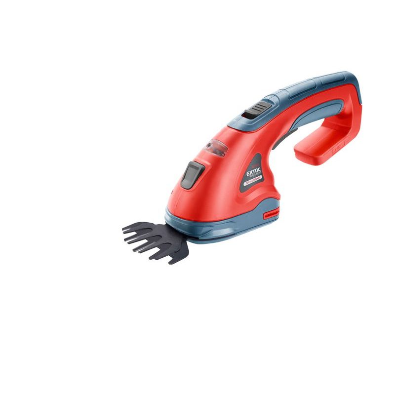 EXTOL PREMIUM NŮŽKY NA TRÁVU A ŽIVÉ PLOTY AKU S TELESKOPICKOU NÁSADOU, 7,2V LI-ION, 1500MAH, 8895602 - AKUMULÁTOROVÝ PLOTOSTŘIH - ZAHRADA