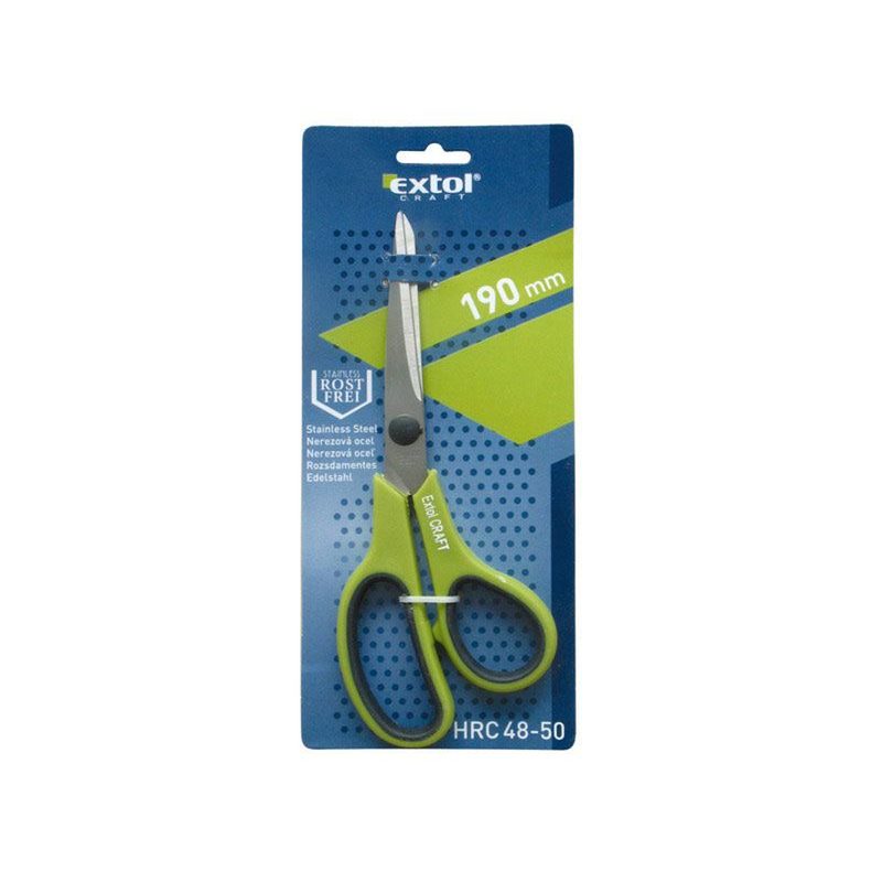 EXTOL CRAFT NŮŽKY, 190MM, 9107 - KANCELÁŘSKÉ NŮŽKY - RUČNÍ NÁŘADÍ