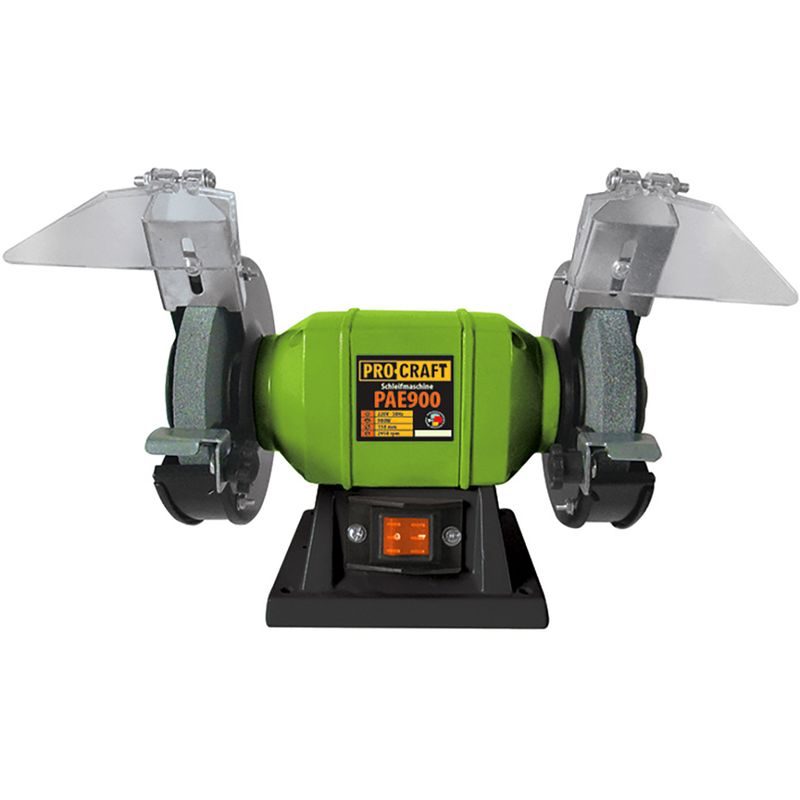 BRUSKA STOLNÍ DVOUKOTOUČOVÁ PROCRAFT PAE900, 170W | PAE900 PROCRAFT - DVOUKOTOUČOVÉ BRUSKY - ELEKTRICKÉ NÁŘADÍ