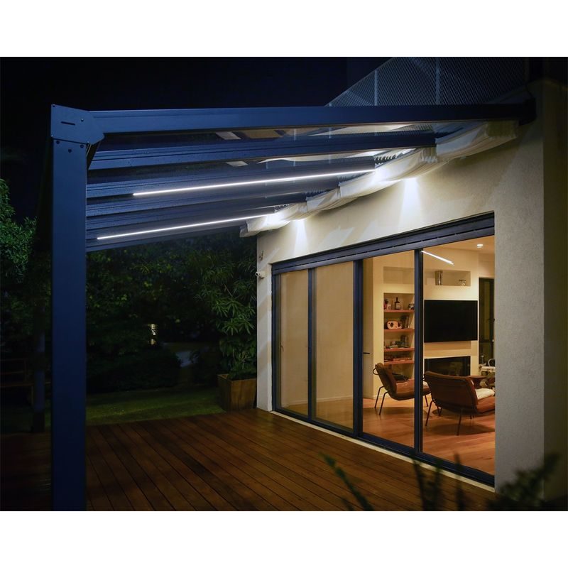 PALRAM - CANOPIA LED OSVĚTLOVACÍ SYSTÉM 2,7 M S DÁLKOVÝM OVLÁDÁNÍM - SKLENÍKY, PAŘENIŠTĚ, ZÁHONY - ZAHRADA