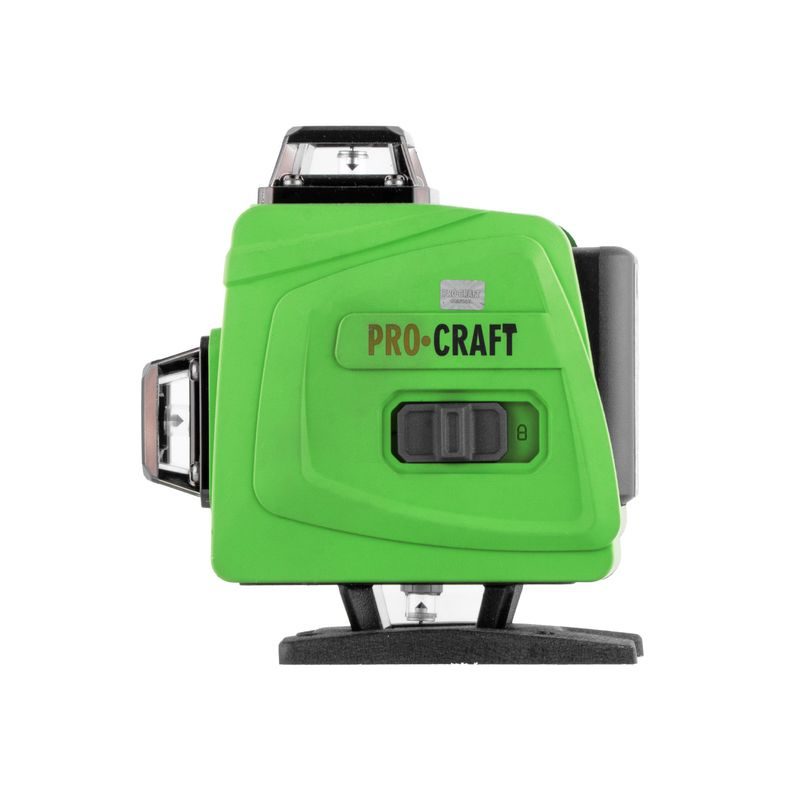 LASER ZELENÝ LINIOVÝ, KŘÍŽOVÝ SAMONIVELAČNÍ PROCRAFT LE-4G | LE-4G PROCRAFT - LINIOVÉ LASERY - MĚŘÍCÍ TECHNIKA