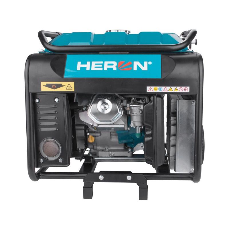 HERON ELEKTROCENTRÁLA DIGITÁLNÍ INVERTOROVÁ, 9KW, EL. START, DÁLKOVÉ OVLÁDANÍ, PODVOZEK, 8896235 - TŘÍFÁZOVÉ ELEKTROCENTRÁLY - ELEKTROCENTRÁLY