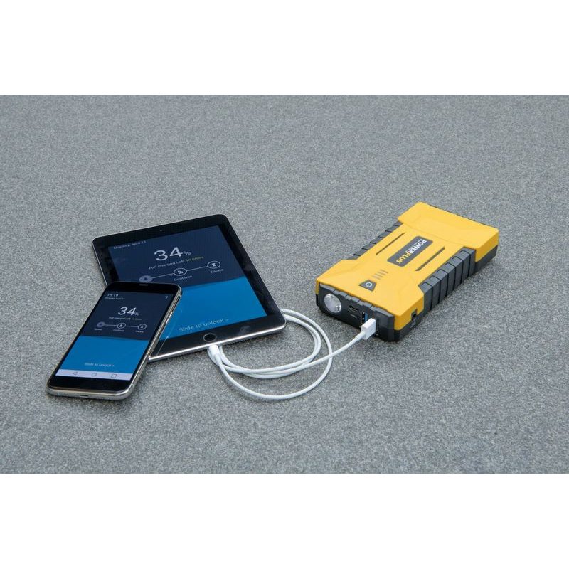 POWERPLUS POWX4255 STARTOVACÍ ZDROJ JUMP STARTER 3-IN-1 700A/12000MAH/12V - AUTO-POTŘEBY - DÍLNA A GARÁŽ