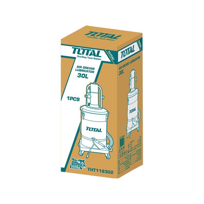 TOTAL TOT PNEUMATICKÝ MAZACÍ LIS, INDUSTRIAL, THT118302 - TLAKOVÉ MAZNICE - PNEU NÁŘADÍ