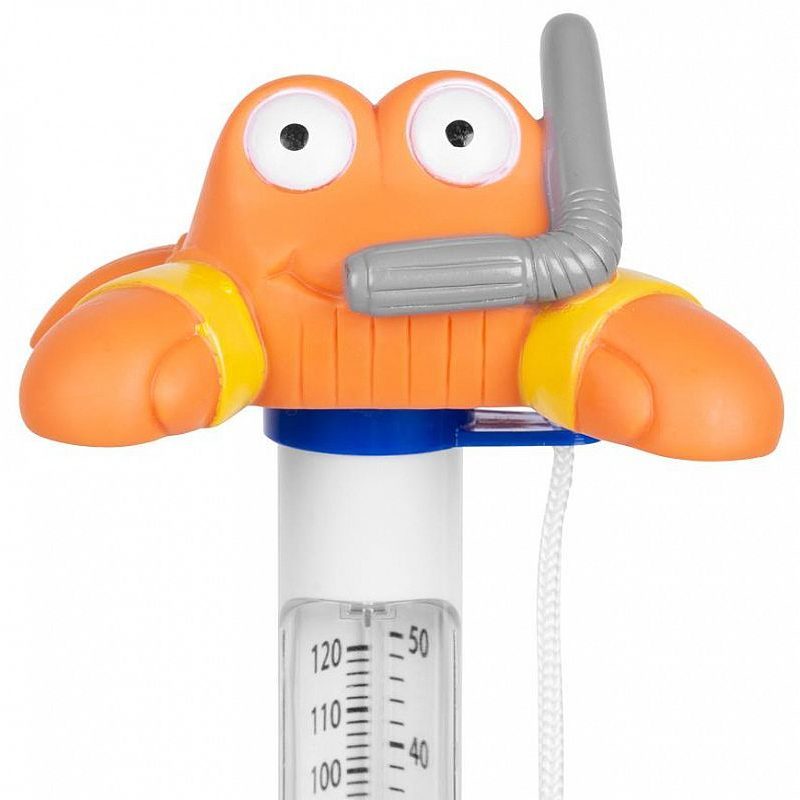 TEPLOMĚR BAZÉNOVÝ, KRAB - BAZÉNOVÉ PŘÍSLUŠENSTVÍ A CHEMIE - ZAHRADA