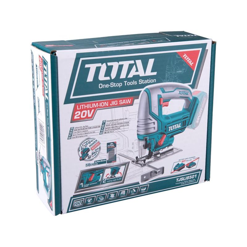 TOTAL PILA PŘÍMOČARÁ AKU, 20V LI-ION, 2000MAH, BEZ BATERIE A NABÍJEČKY, TJSLI8501 - ZNAČKA TOTAL - ELEKTRICKÉ NÁŘADÍ