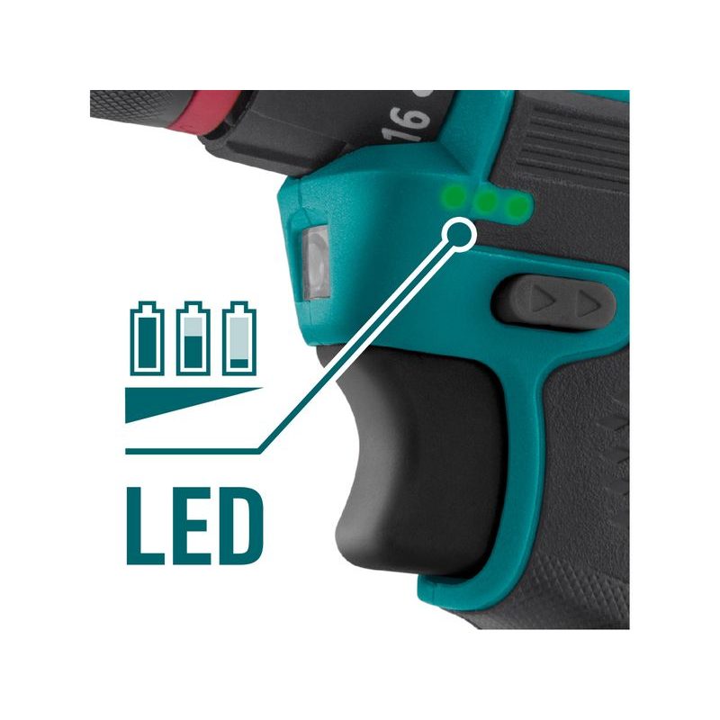 EXTOL INDUSTRIAL EC12 VRTACÍ ŠROUBOVÁK AKU, BRUSHLESS, 16V LI-ION, 2×2AH, 8791152 - AKU ŠROUBOVÁK 14,4 V - AKU NÁŘADÍ