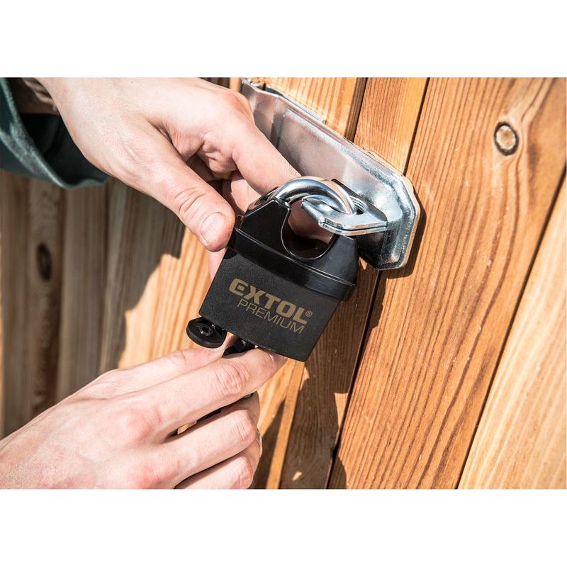 EXTOL PREMIUM ZÁMEK VISACÍ, VODĚODOLNÝ, 50MM, 8857750 - ZÁMKY VISACÍ - DÍLNA A GARÁŽ