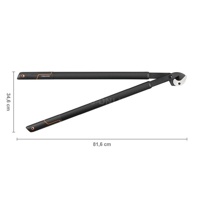 NŮŽKY NA SILNÉ VĚTVE FISKARS SINGLESTEP L39, JEDNOČEPELOVÉ, L /100143 - NŮŽKY NA VĚTVE - ZAHRADA
