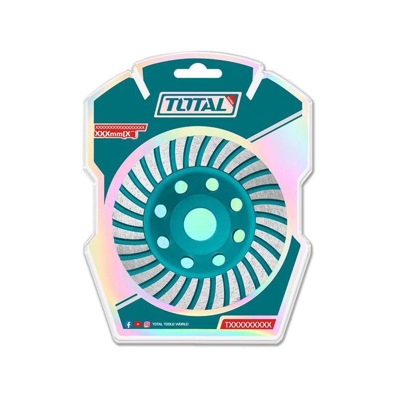 TOTAL KOTOUČ DIAMANTOVÝ BRUSNÝ, 115MM, TAC2411151 - DIAMATOVÉ KOTOUČE - BRUSNÉ - PŘÍSLUŠENSTVÍ