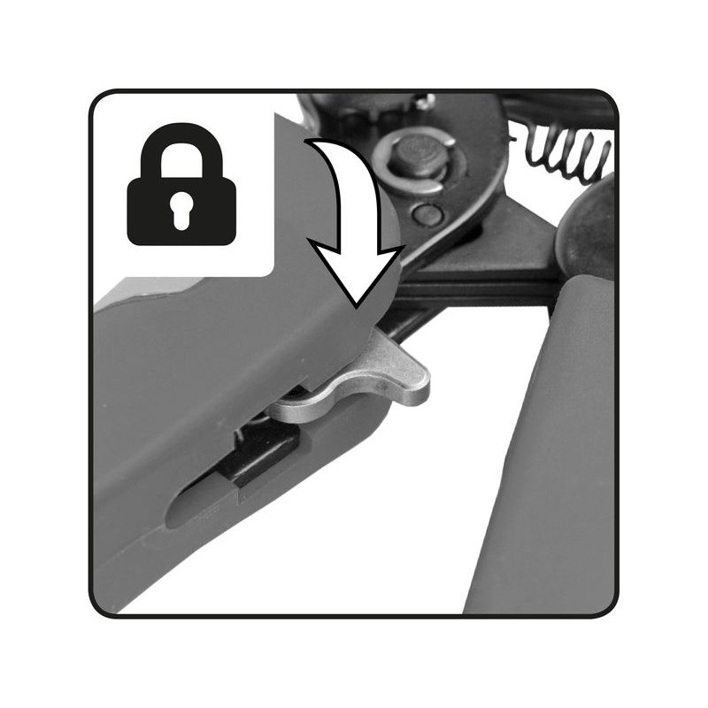 FORTUM KLEŠTĚ LISOVACÍ/KRIMPOVACÍ NA DUTINKOVÉ KONEKTORY ŠESTIHRAN, 0,08-10MM2, 4770495 - KLEŠTĚ - RUČNÍ NÁŘADÍ