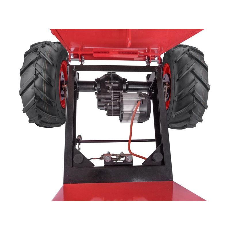 EXTOL PREMIUM TRANSPORTÉR S POJEZDEM AKU, 400KG, 200L, 54V LI-ION, 15AH, 8891591 - MOTOROVÉ A AKU VOZÍKY, KOLEČKA, MINIDUMPER - STAVEBNÍ TECHNIKA