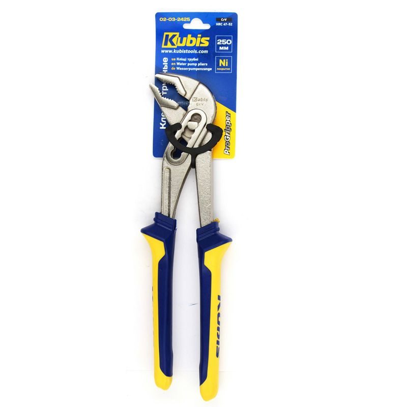 KLEŠTĚ SIKO 250 MM PROGRIPPER, CRV, HRC 47-52, PONIKLOVANÉ | 02-03-2425 KUBIS - NASTAVITELNÉ KLEŠTĚ (SIKO) - RUČNÍ NÁŘADÍ