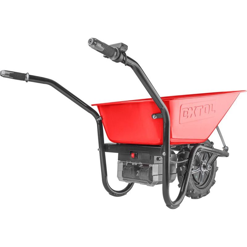 EXTOL PREMIUM KOLEČKO AKU SHARE20V, 150KG, 80L, BEZ BATERIE A NABÍJEČKY, 8891941 - AKU KOLEČKA, MOTÚČKA - STAVEBNÍ TECHNIKA