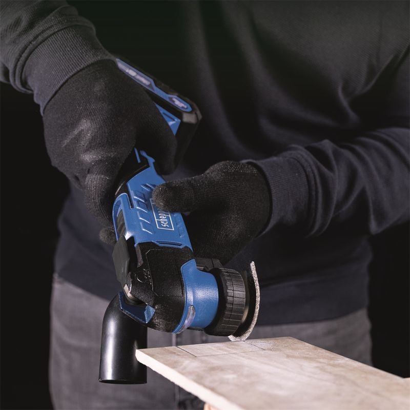 SCHEPPACH C-MT40-X-SET S 20 V IXES AKU MULTIFUNKČNÍ NÁSTROJ + 2AH BATERIE + NABÍJEČKA 2,4 A - AKU MULTIFUNKČNÍ, OSCILAČNÍ BRUSKY (MULTITOOL) - AKU NÁŘADÍ