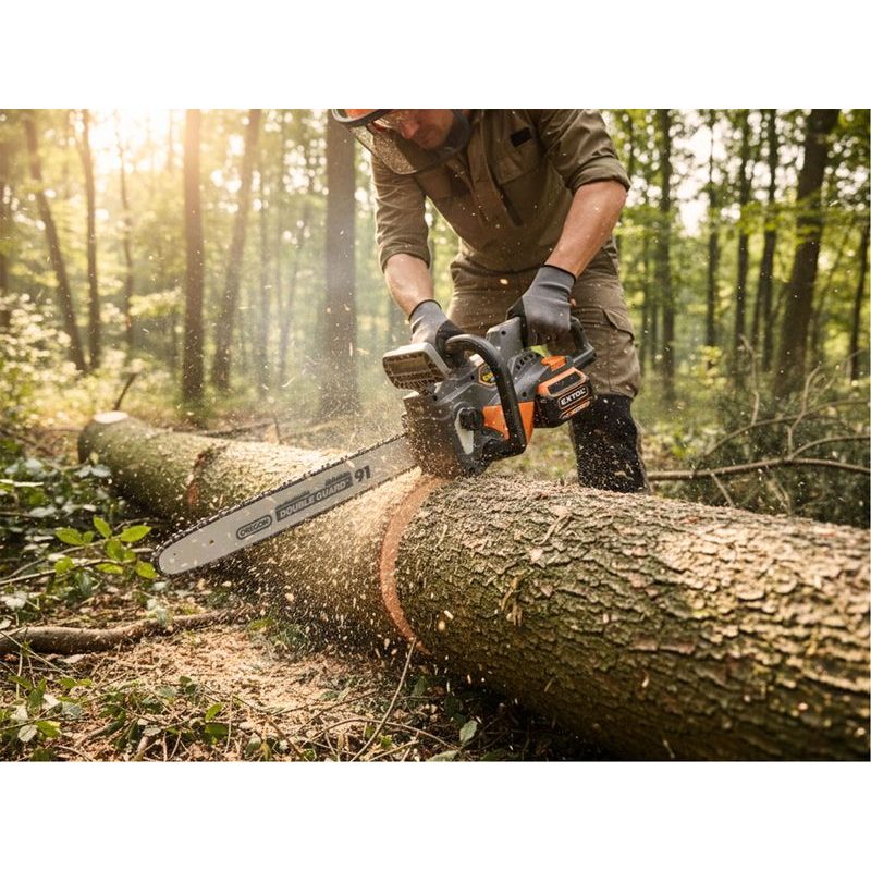 EXTOL INDUSTRIAL PILA ŘETĚZOVÁ AKU 60V, 51CM, BRUSHLESS, BEZ BATERIE A NABÍJEČKY, 8795711 - AKU ŘETĚZOVÉ PILY - ZAHRADA