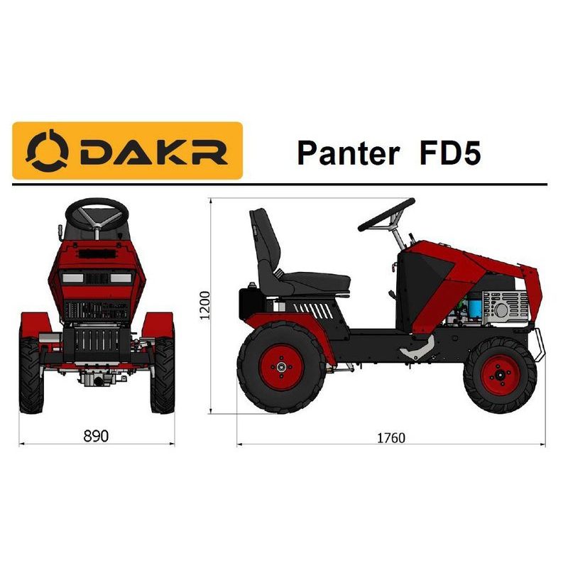 DAKR  PANTER FD-5 - DAKR - PANTER SYSTÉM - ZAHRADA