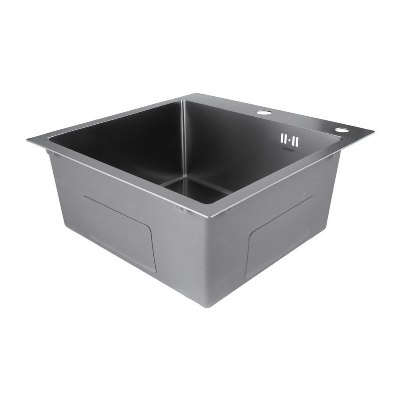 NEREZOVÝ DŘEZ MIXXUS MH5045 SS COLOR SE SIFONEM, NEREZ | MH5045 SS COLOR MIXXUS - DŘEZY - SANITA