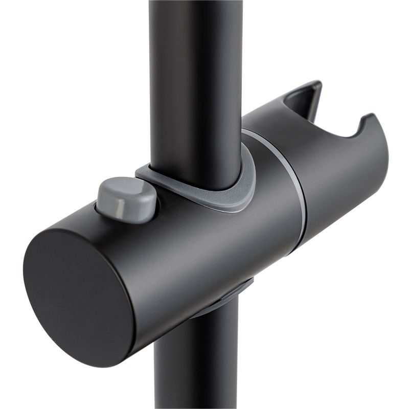 SPRCHOVÝ SLOUP S BATERIÍ MIXXUS PREMIUM ALEX 003-J BLACK, ČERNÁ | ALEX 003-J BLACK PROCRAFT - SPRCHOVÉ BATERIE - SANITA