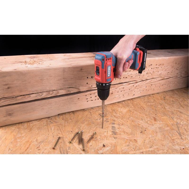 EXTOL PREMIUM VRTACÍ ŠROUBOVÁK AKU, BRUSHLESS, 12V LI-ION, 2AH, 8891152 - AKU ŠROUBOVÁK 12 V - AKU NÁŘADÍ