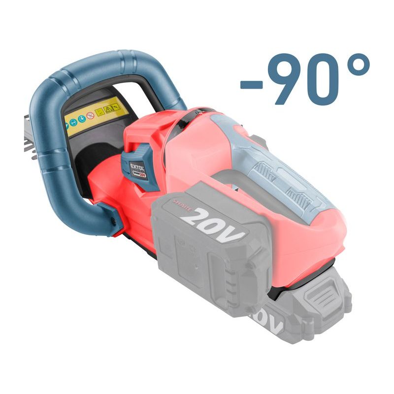 EXTOL PREMIUM NŮŽKY NA ŽIVÉ PLOTY AKU, SHARE20V, BEZ BATERIE A NABÍJEČKY, 8891933 - AKUMULÁTOROVÝ PLOTOSTŘIH - ZAHRADA