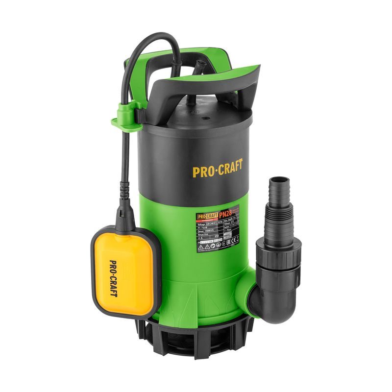 ČERPADLO PONORNÉ PROCRAFT PN28 | PN28 PROCRAFT - PONORNÁ ČERPADLA - ZAHRADA