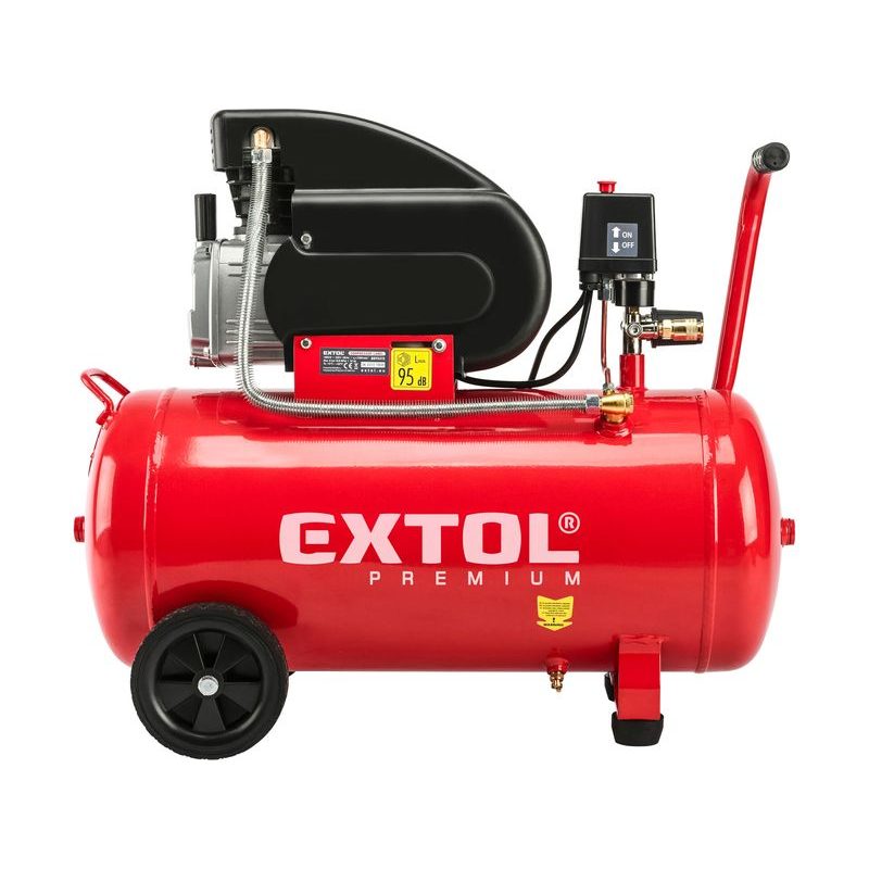 EXTOL PREMIUM KOMPRESOR OLEJOVÝ, 1800W, 50L, 8895315 - OLEJOVÉ KOMPRESORY - PNEU NÁŘADÍ