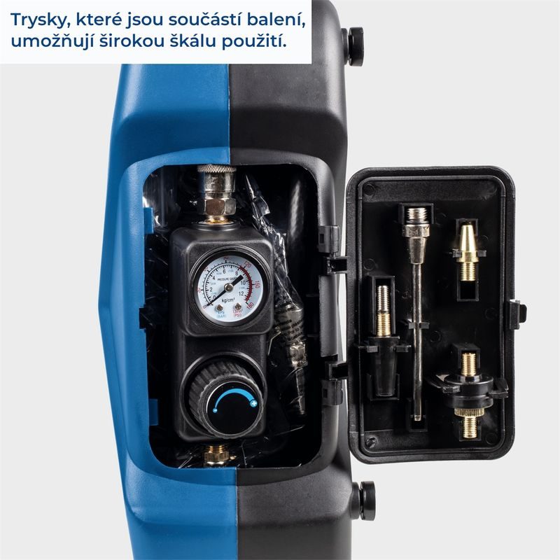 SCHEPPACH AIR CASE BEZOLEJOVÝ KOMPRESOR - BEZOLEJOVÉ KOMPRESORY - PNEU NÁŘADÍ