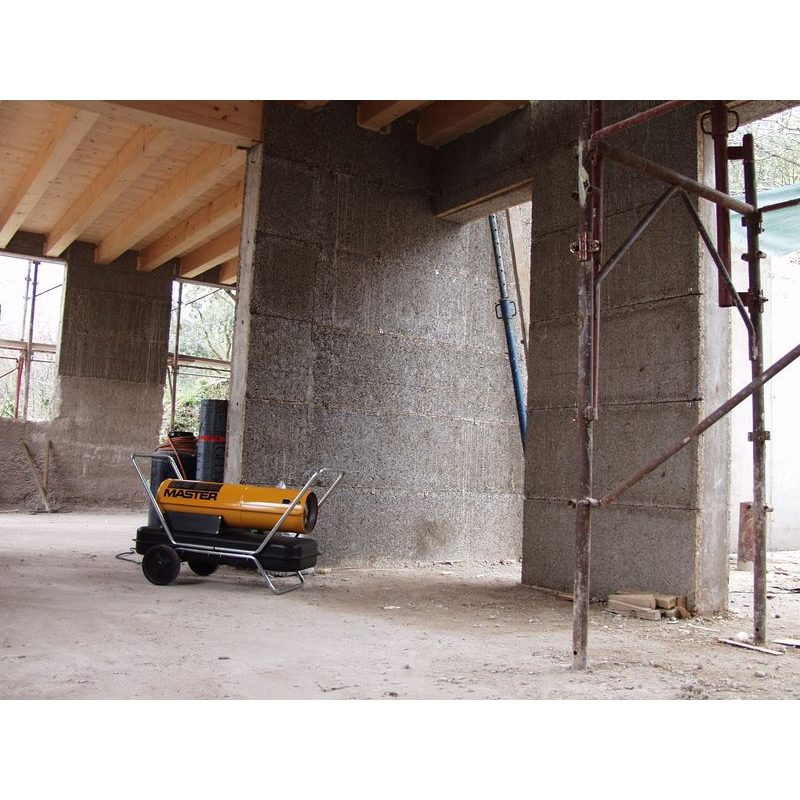 MASTER B 150 CED - MOBILNÍ NAFTOVÉ TOPIDLO S PŘÍMÝM SPALOVÁNÍM - TOPIDLA S PŘÍMÝM SPALOVÁNÍM - TOPIDLA, VYSOUŠEČE, ODVLHČOVAČE