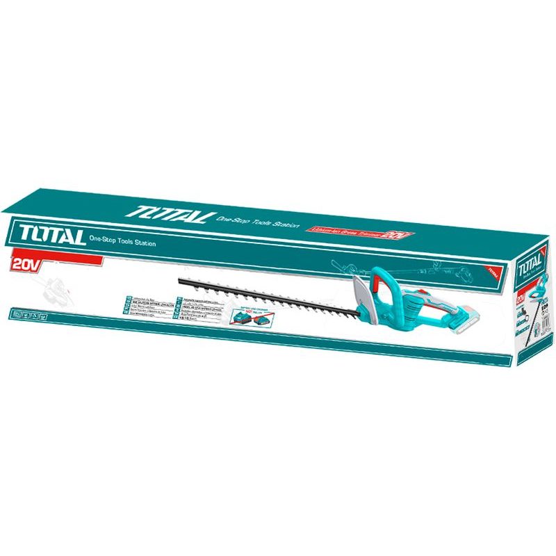 TOTAL NŮŽKY NA ŽIVÉ PLOTY AKU, 20V LI-ION, 2000MAH, 1KS BATERIE A 1KS NABÍJEČKY, THTLI20461 - ZNAČKA TOTAL - ELEKTRICKÉ NÁŘADÍ